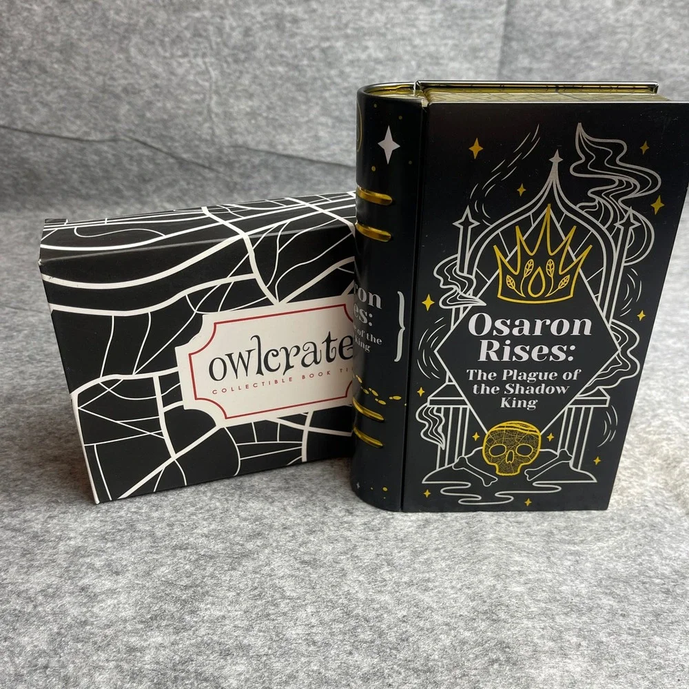 OwlCrate Shades of Magic Vol 4 Book Tin Osaron Rises VE Schwab Black‎ London